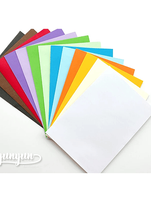 Set Sobre Colores 12,5x17cm - 3 pzas