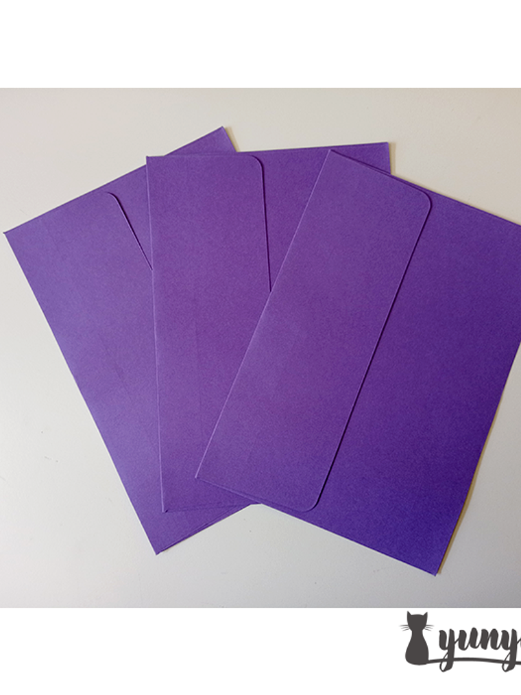 Set Sobre Colores 12,5x17cm - 3 pzas 4