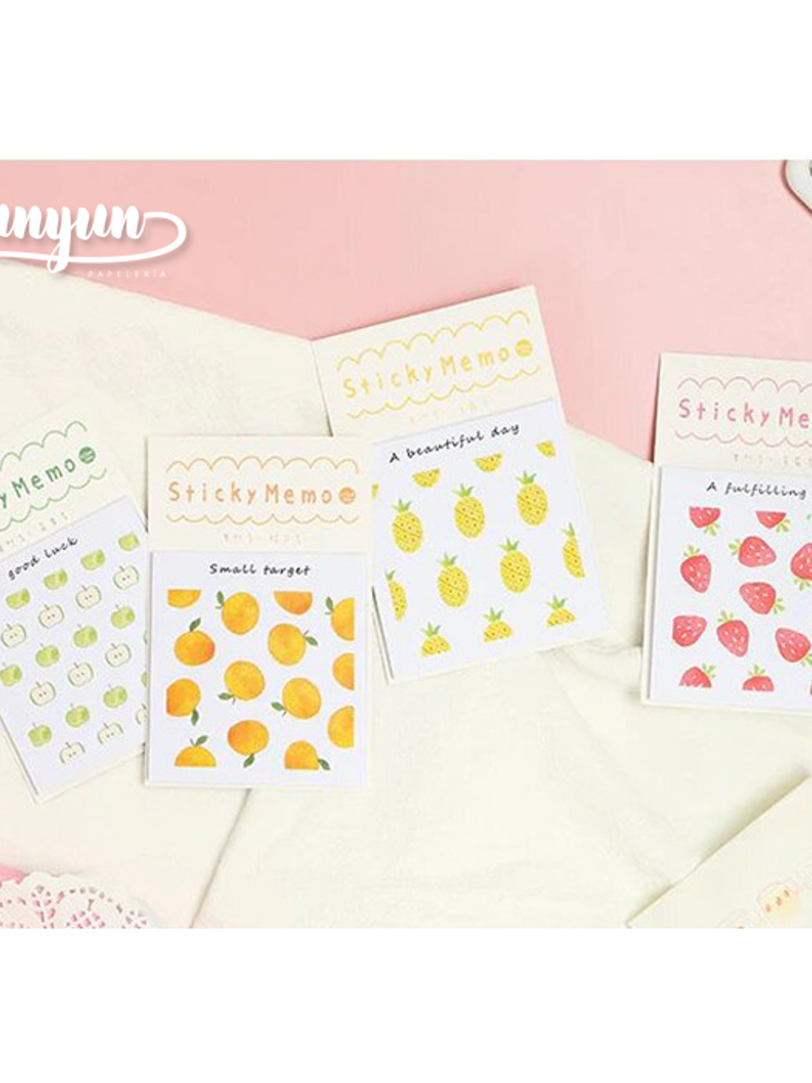 Notas Adhesivas Frutas - 30 pzas 2