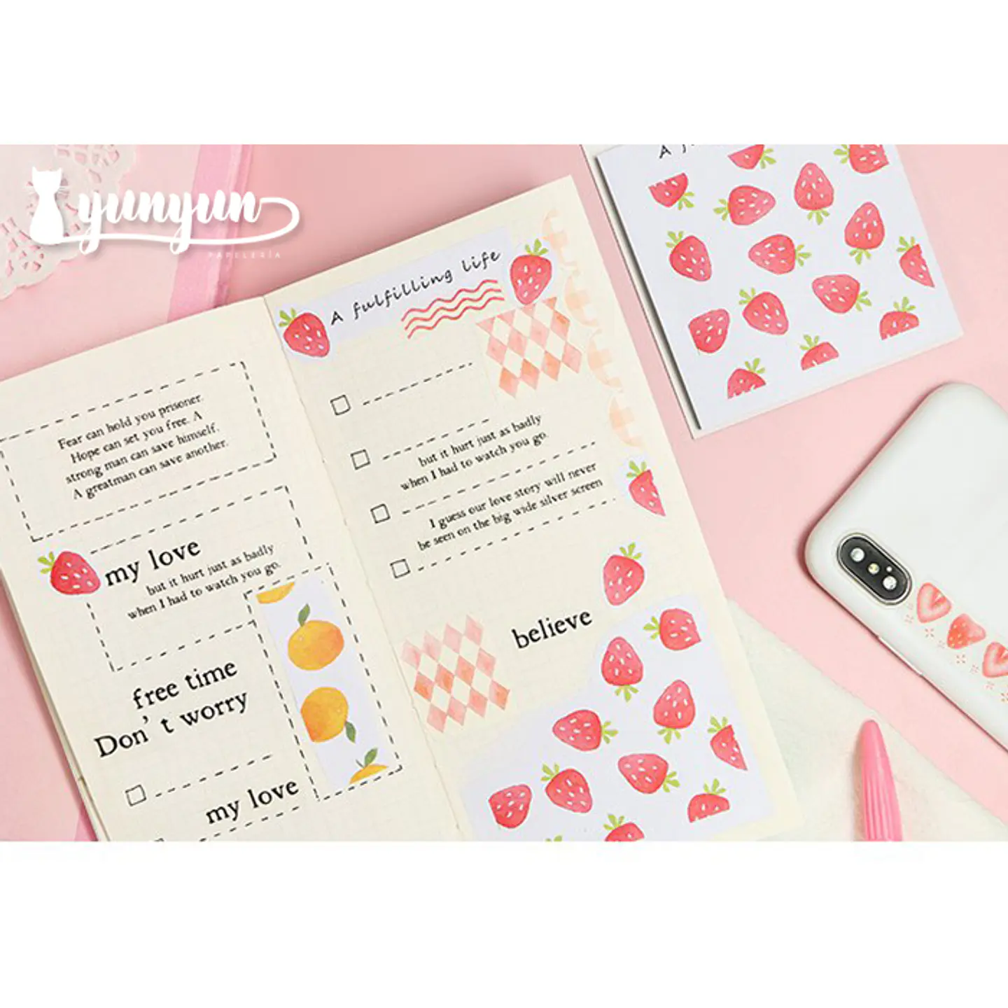 Notas Adhesivas Frutas - 30 pzas 3