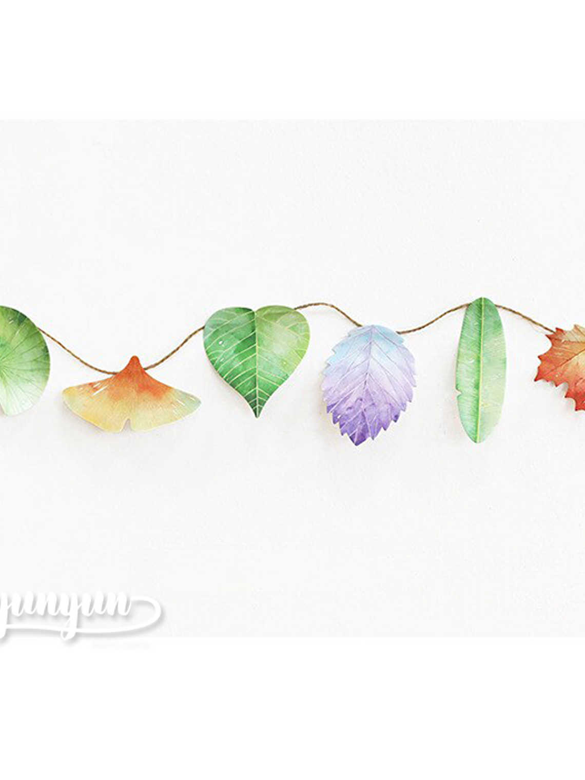 Notas Adhesivas Hojas Otoñales - 30 pzas  2