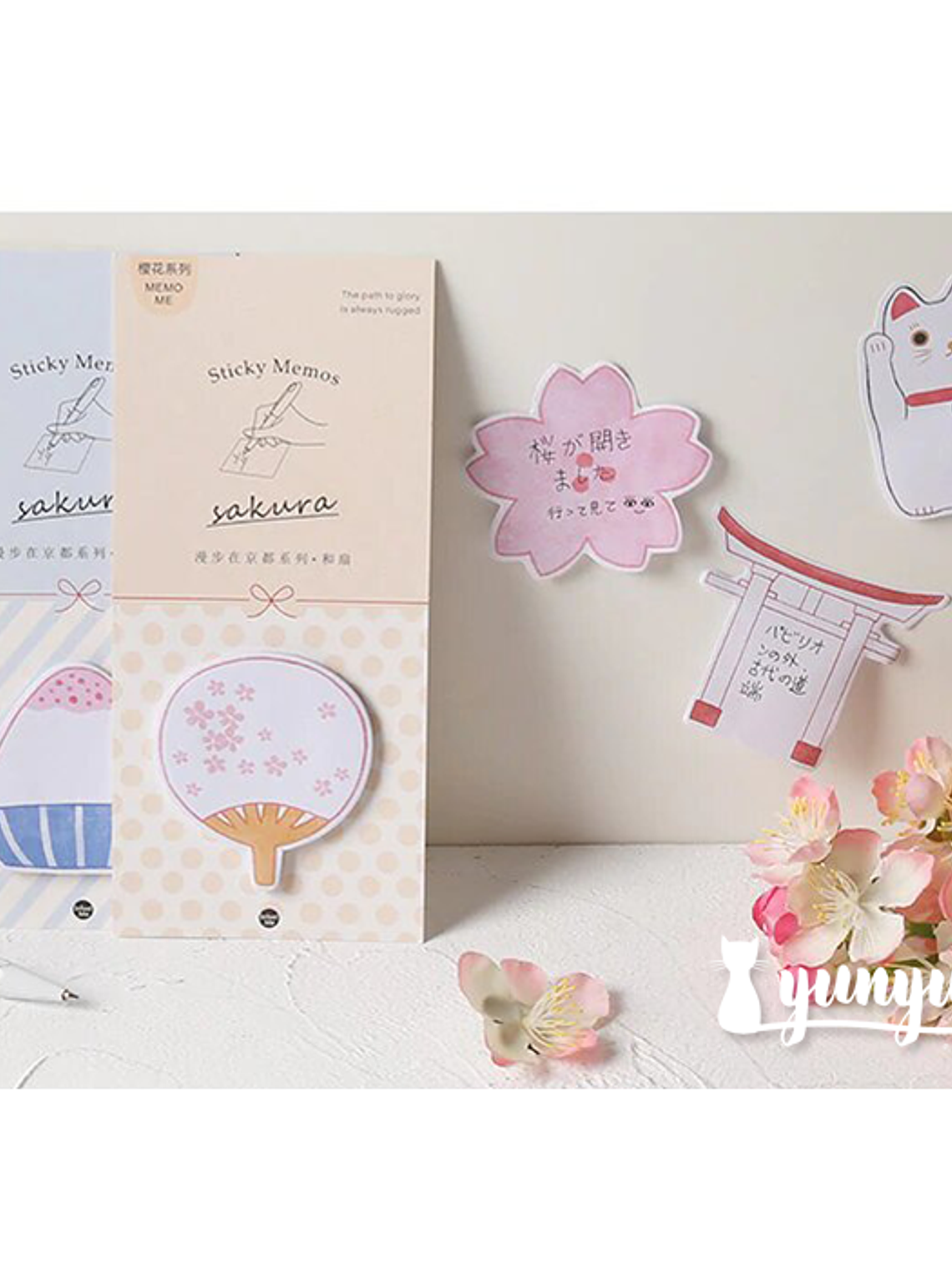 Notas Adhesivas Sakura II - 30 pzas 2