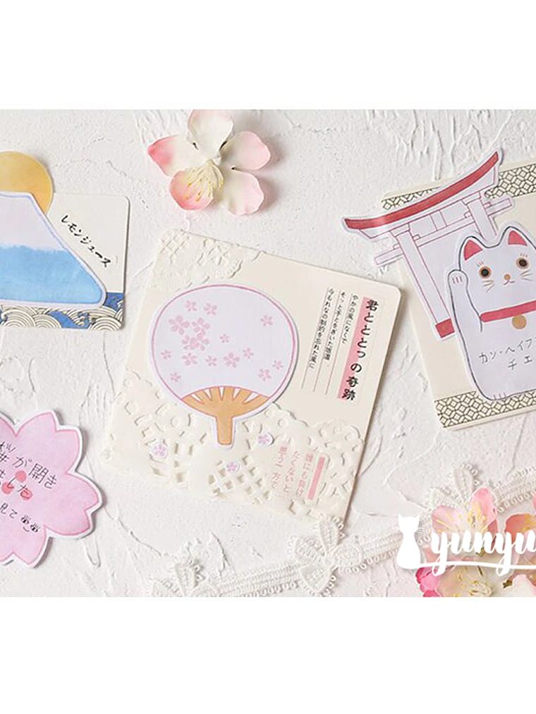 Notas Adhesivas Sakura II - 30 pzas 5