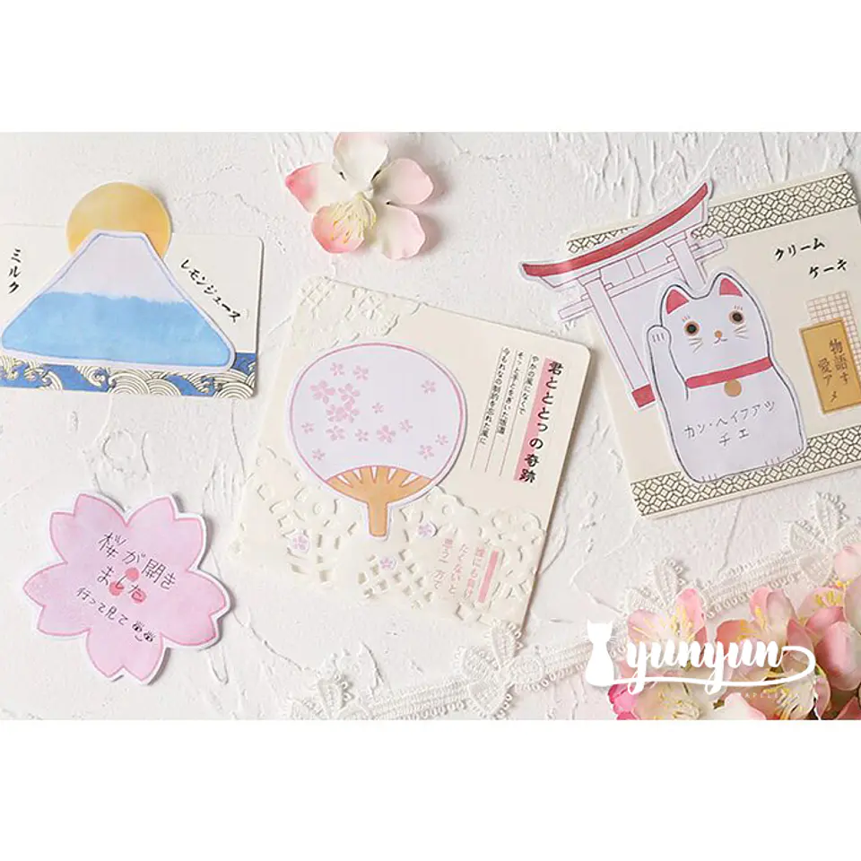 Notas Adhesivas Sakura II - 30 pzas 5
