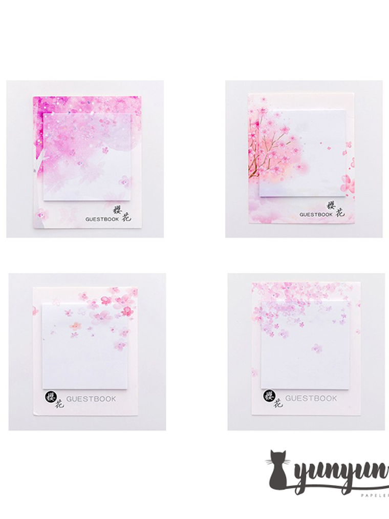 Notas Adhesivas Sakura I - 30 pzas 3