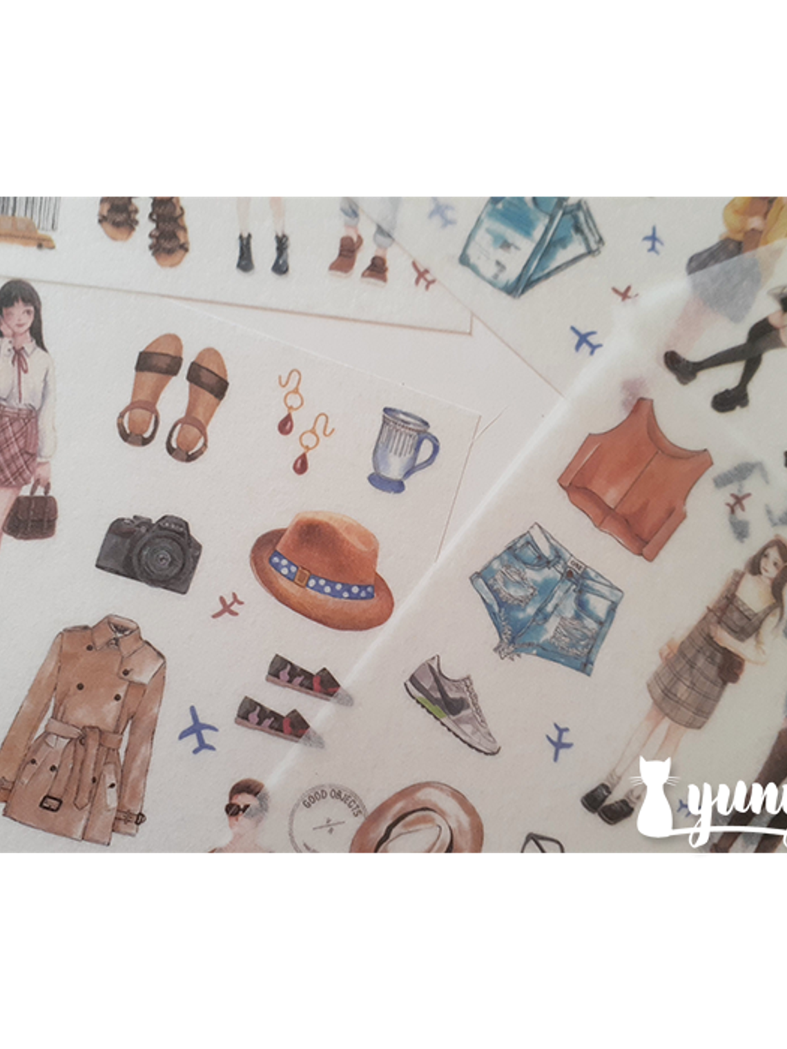 Moda & Viajes - 6 láminas 4