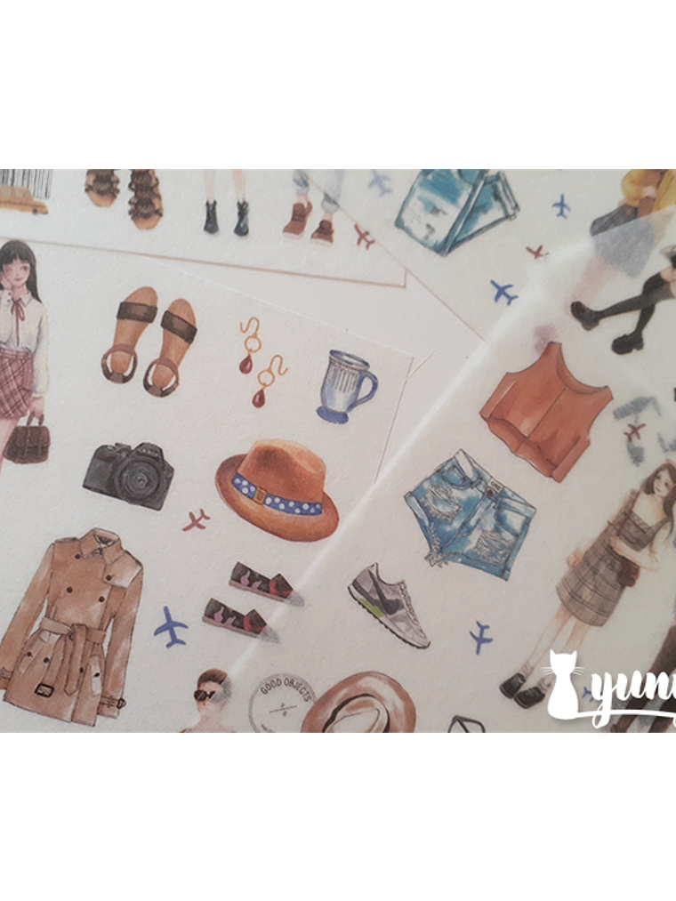 Moda & Viajes - 6 láminas 4