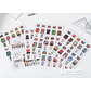 Stickers Animal Fashion - 5 láminas - Miniatura 2