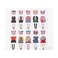 Stickers Animal Fashion - 5 láminas - Miniatura 5
