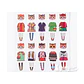 Stickers Animal Fashion - 5 láminas - Miniatura 6