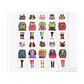 Stickers Animal Fashion - 5 láminas - Miniatura 8