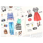 Stickers Fashion - 6 láminas - Miniatura 3