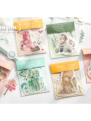 Stickers Sweet Anime - 40 pzas