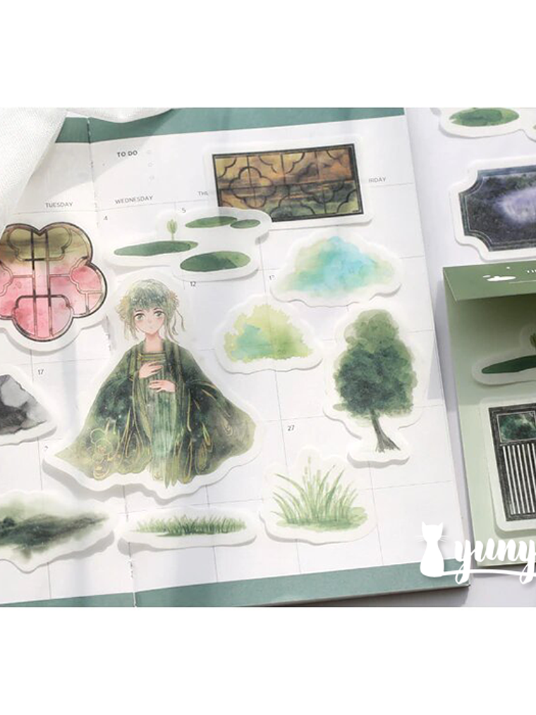 Stickers Sweet Anime - 40 pzas 5