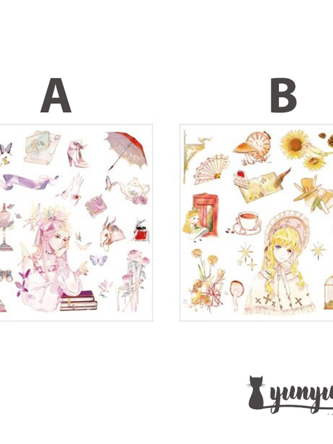 Stickers Sweet Anime - 40 pzas 7