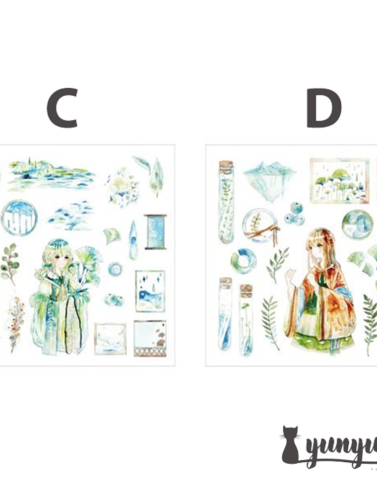 Stickers Sweet Anime - 40 pzas 8