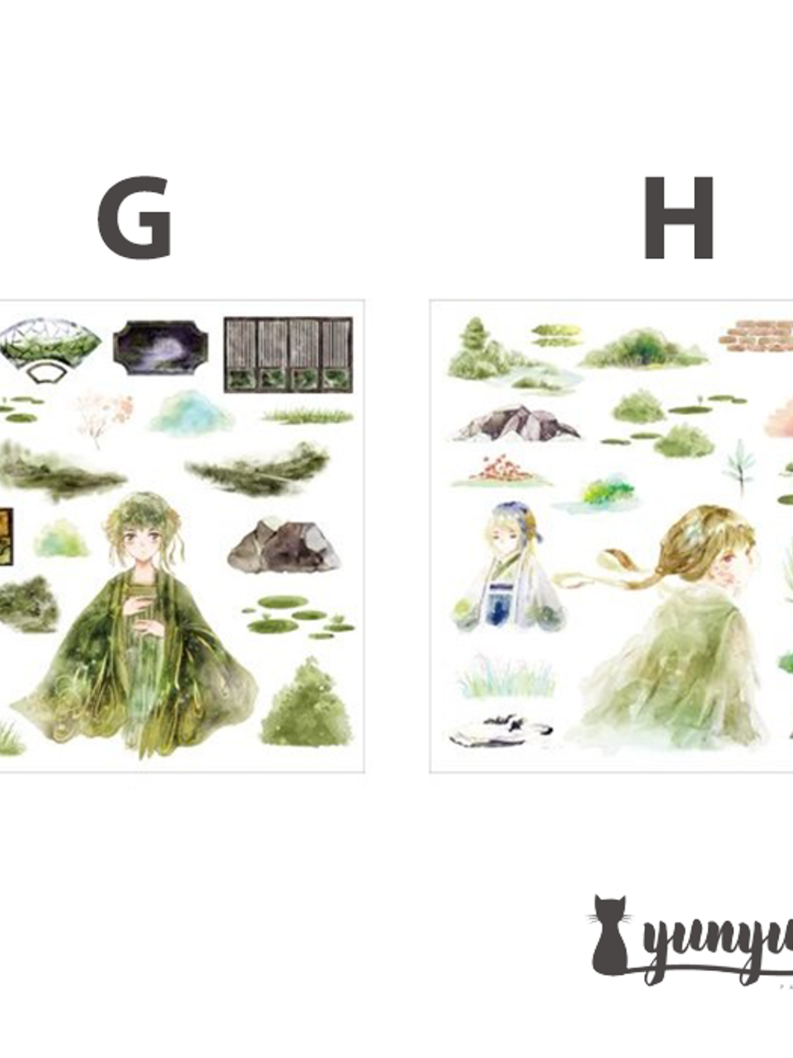 Stickers Sweet Anime - 40 pzas 10