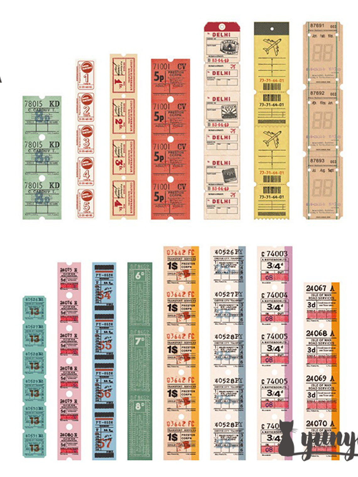 Strip Stickers I - 30 pzas 4