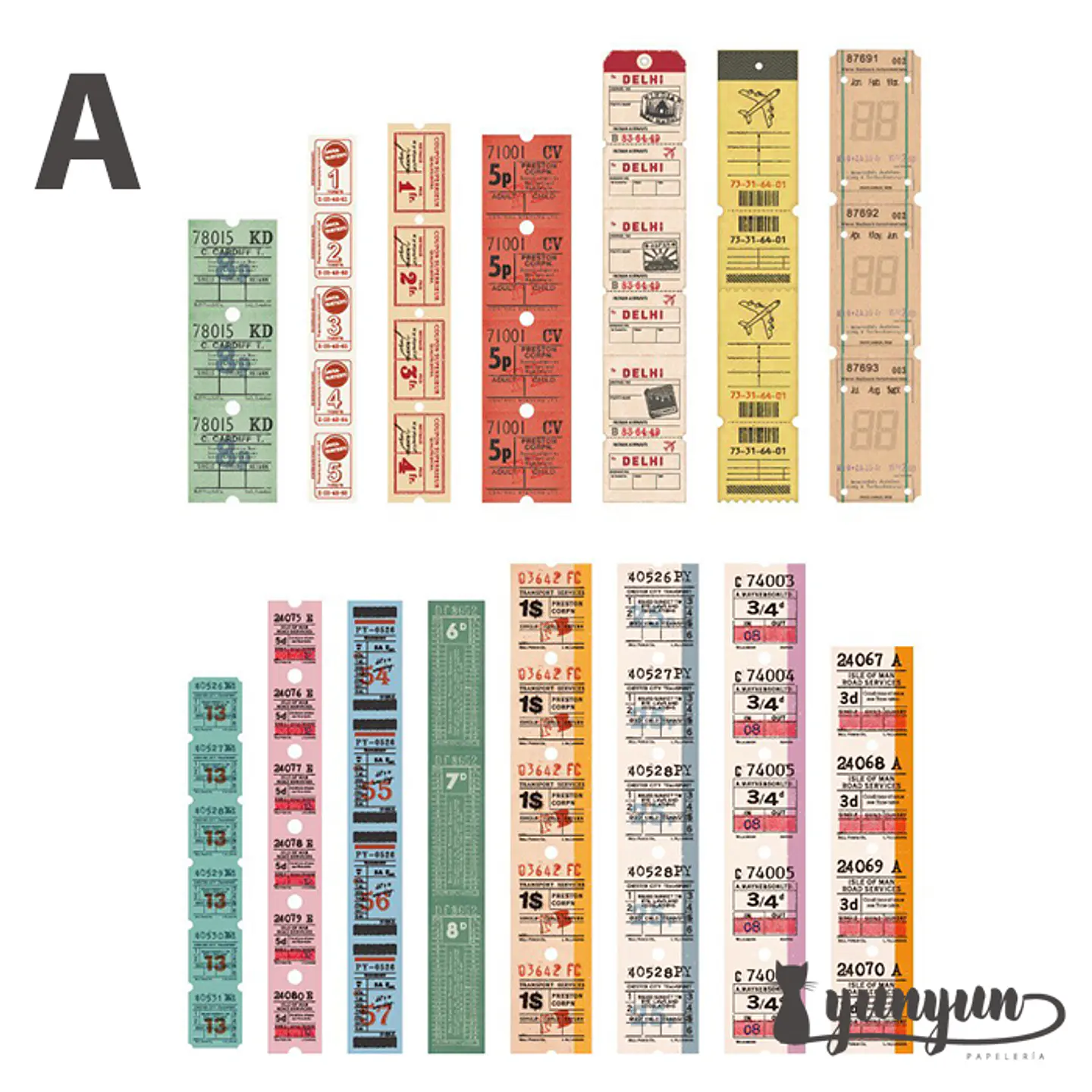 Strip Stickers I - 30 pzas 4