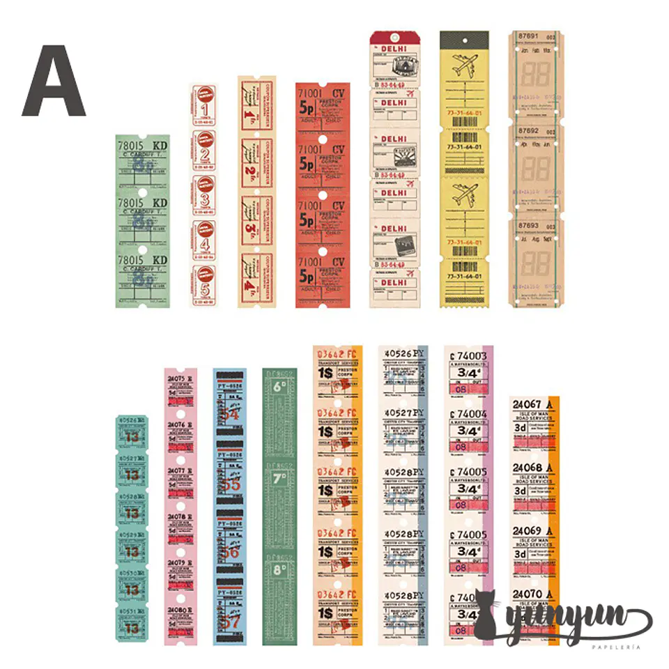 Strip Stickers I - 30 pzas 4