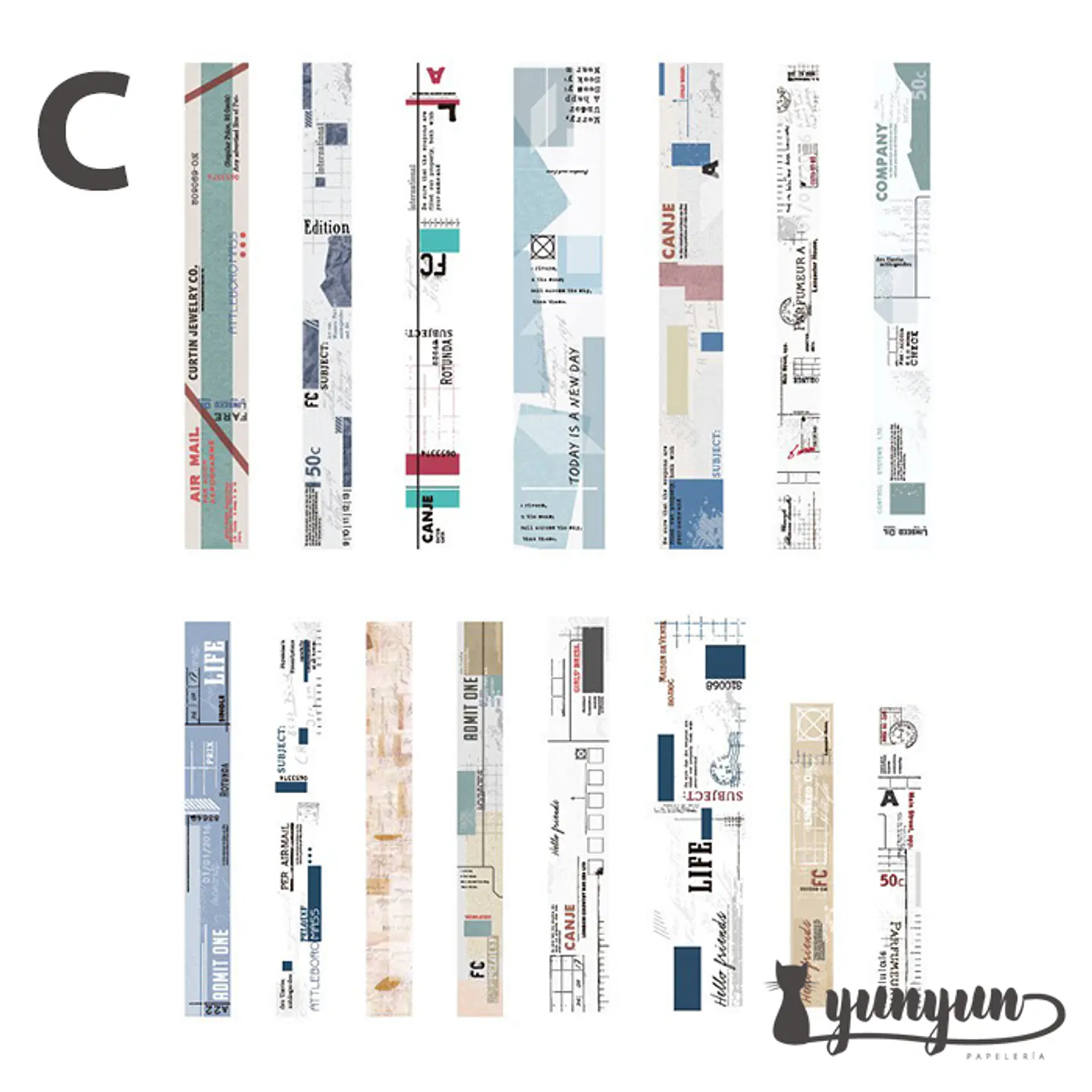Strip Stickers I - 30 pzas 6