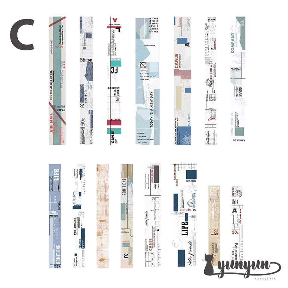 Strip Stickers I - 30 pzas 6