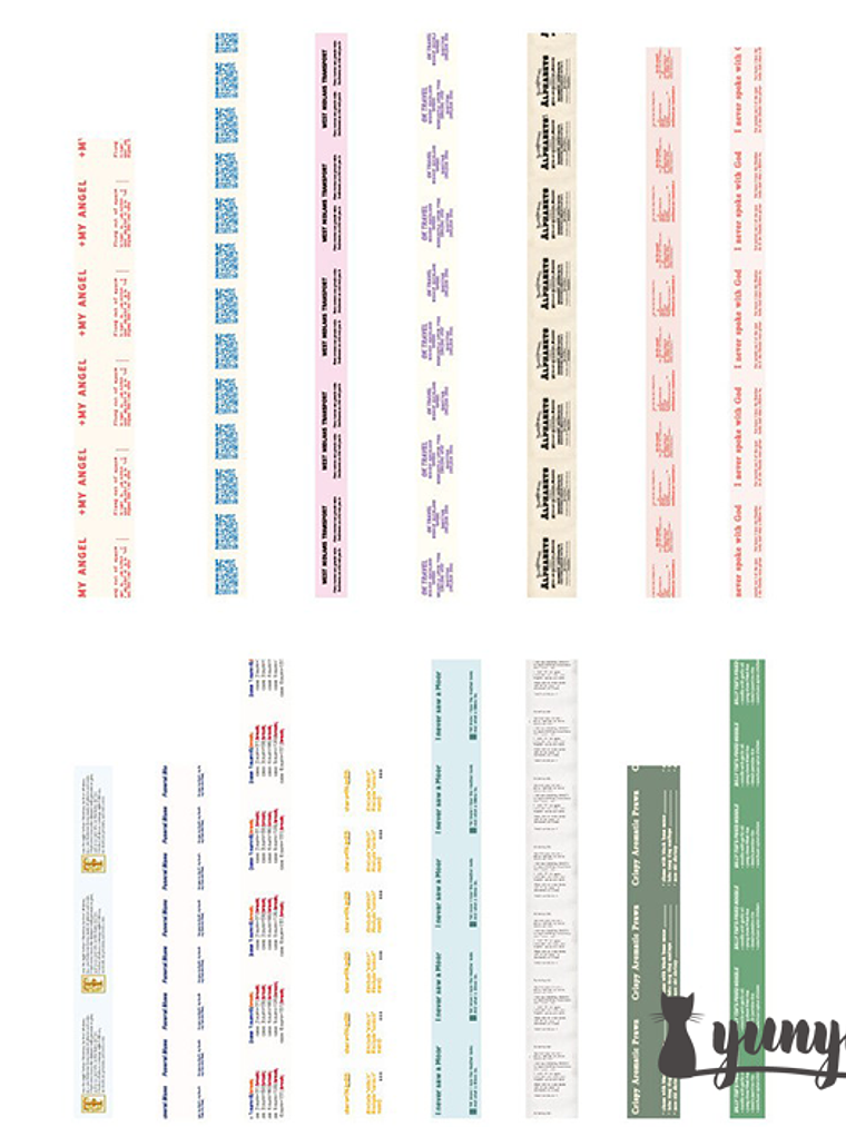 Strip Stickers I - 30 pzas 8