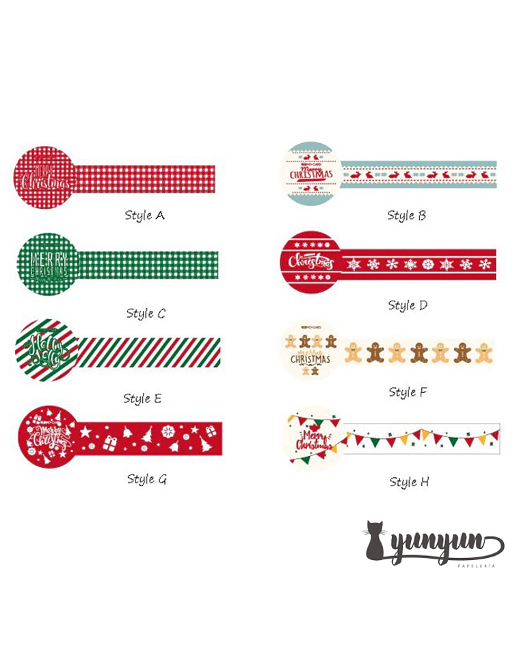 Washi Tapes Navideños I