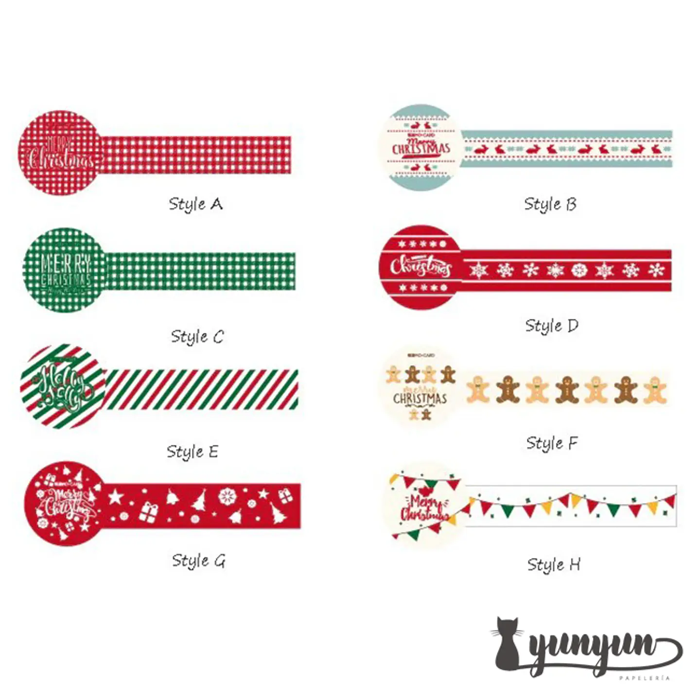 Washi Tapes Navideños I 6