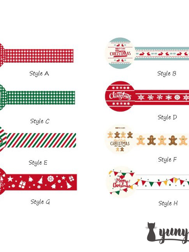 Washi Tapes Navideños I 6