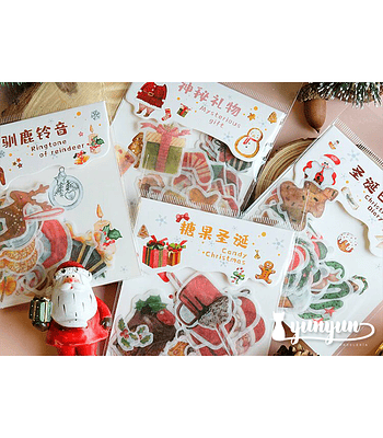 Stickers Christmas Diary - 40 pzas