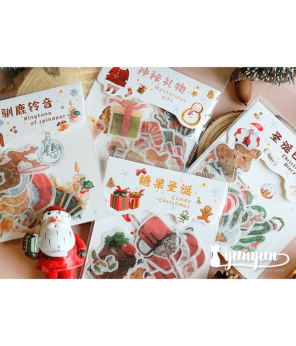 Stickers Christmas Diary - 40 pzas