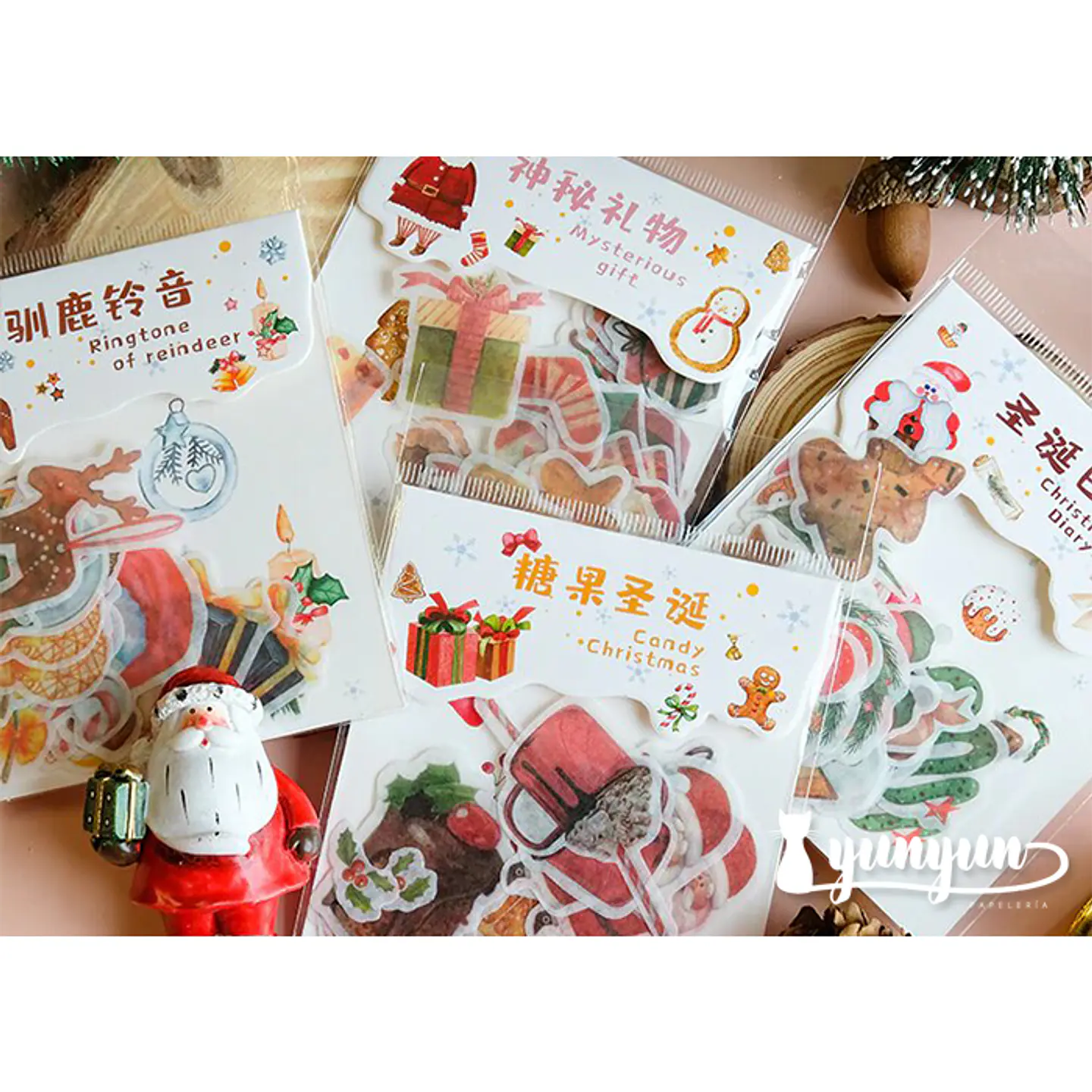 Stickers Christmas Diary - 40 pzas 1