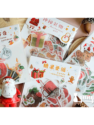 Stickers Christmas Diary - 40 pzas