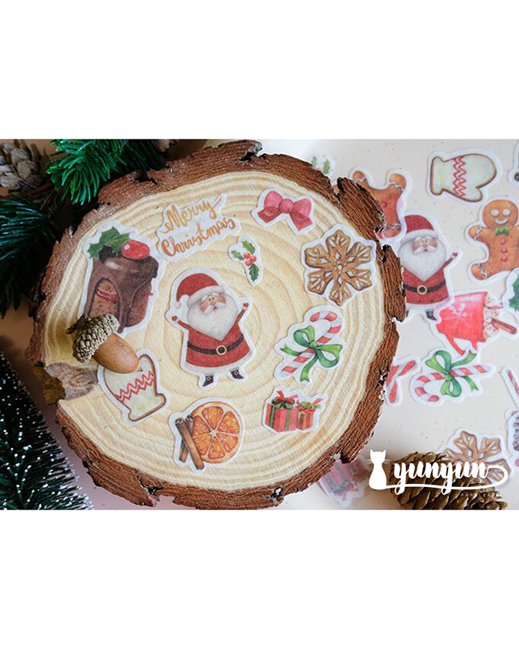 Stickers Christmas Diary - 40 pzas