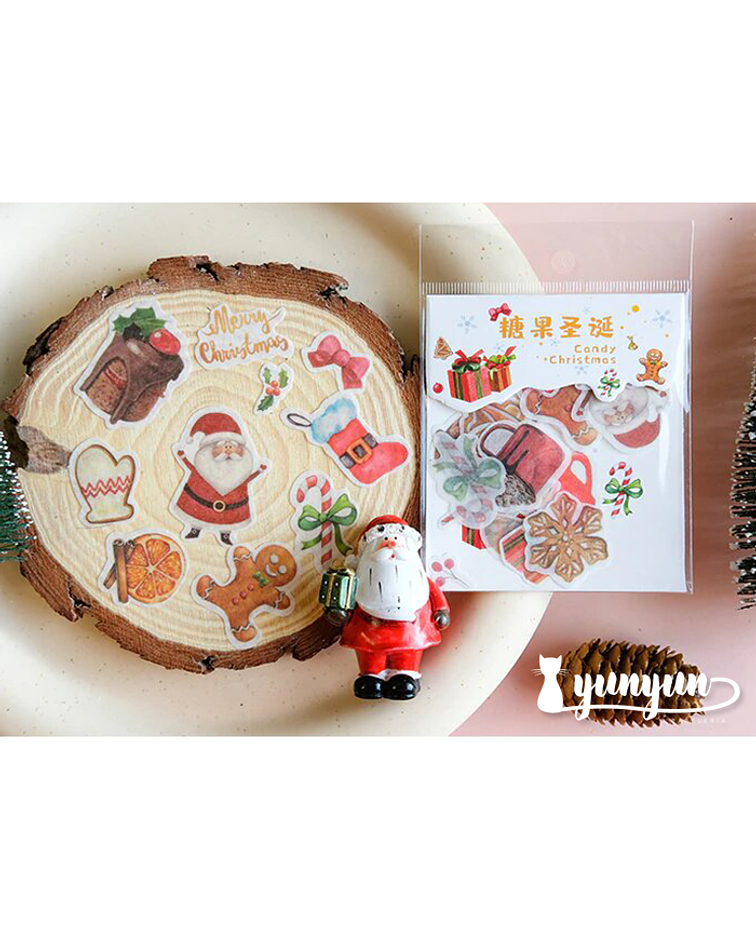 Stickers Christmas Diary - 40 pzas