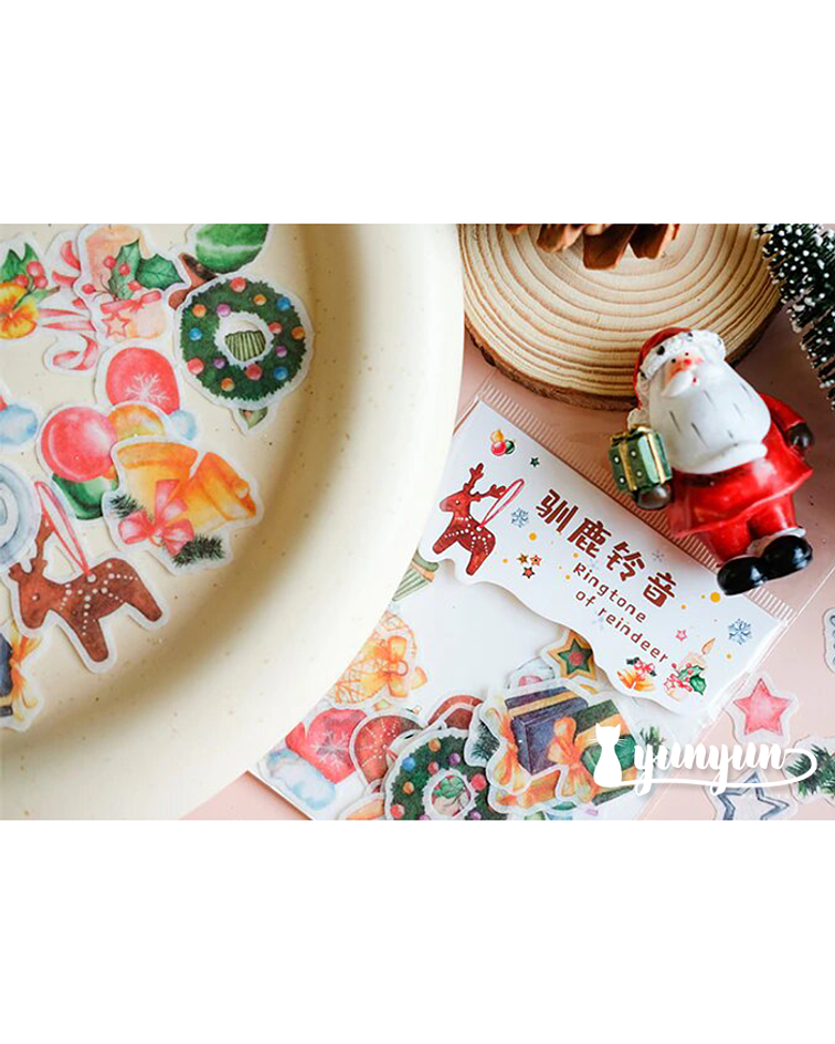 Stickers Christmas Diary - 40 pzas