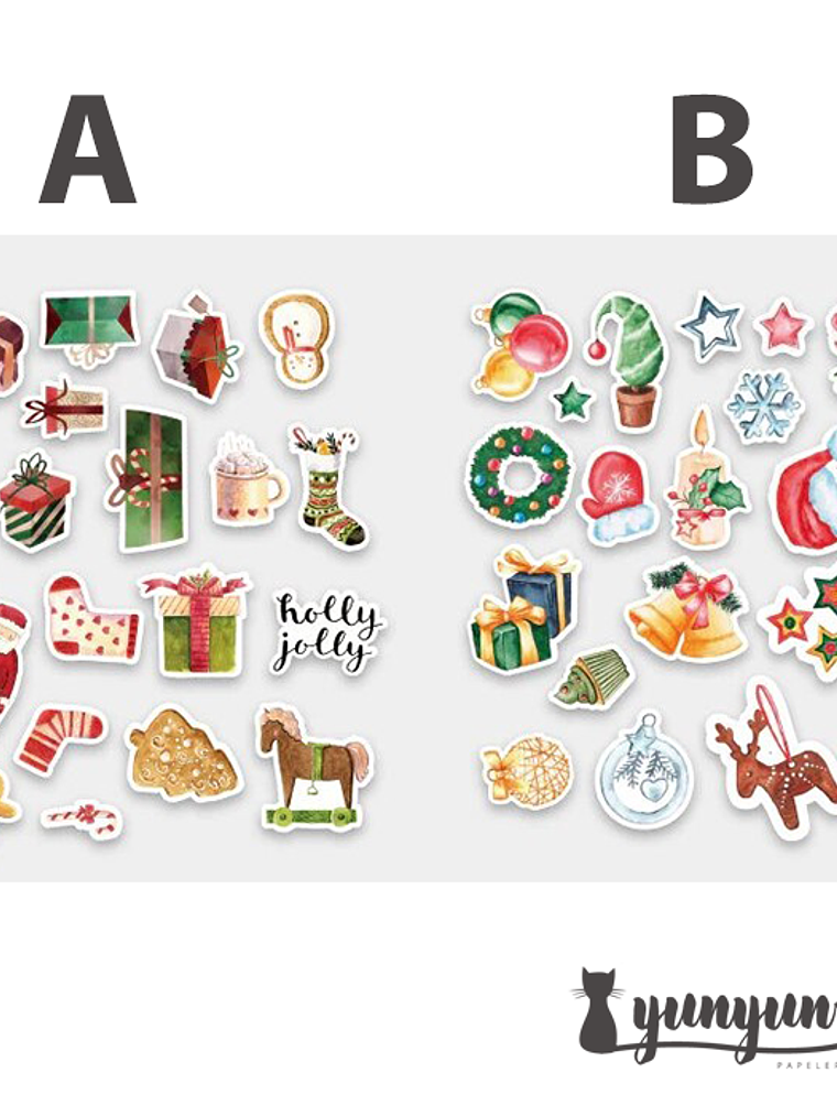 Stickers Christmas Diary - 40 pzas 6