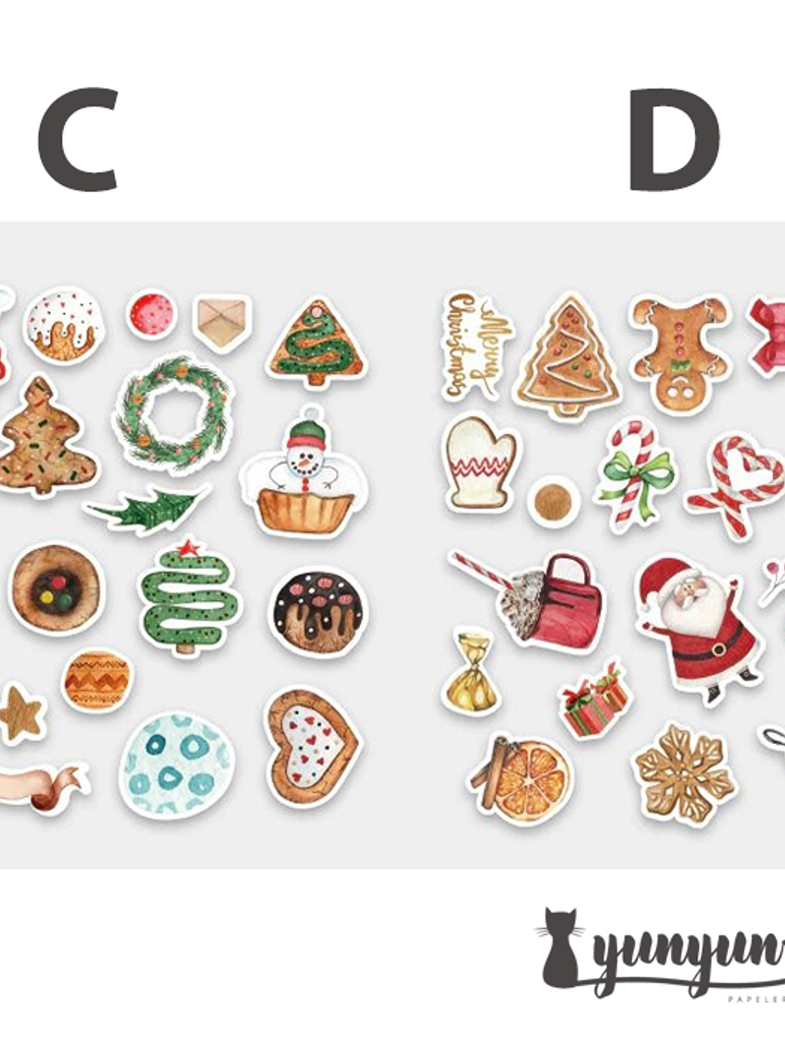 Stickers Christmas Diary - 40 pzas 7