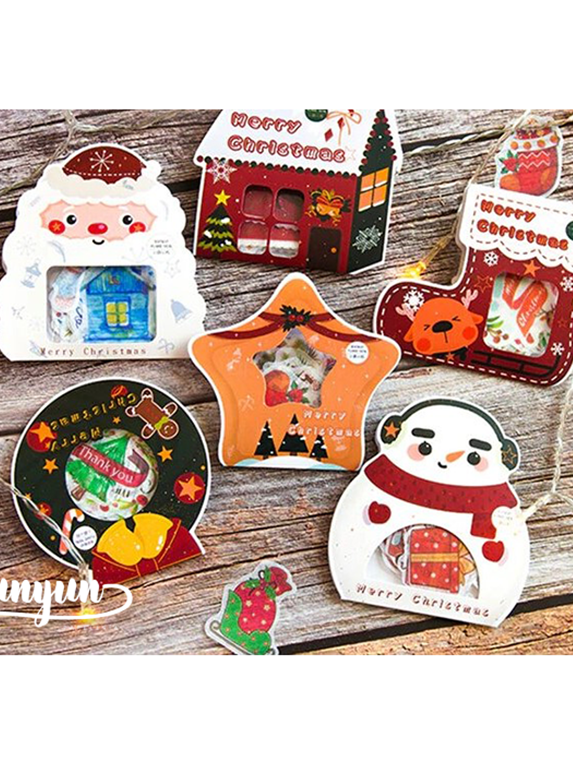 Stickers Merry Christmas - 40 pzas  1