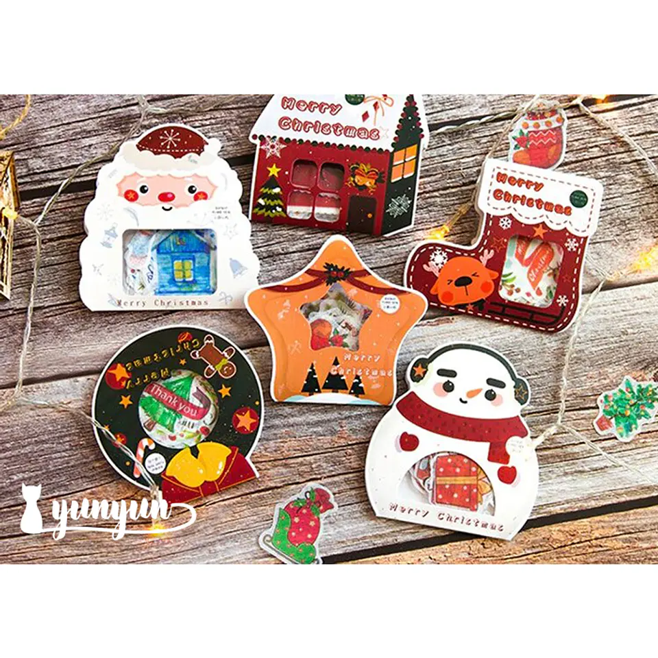 Stickers Merry Christmas - 40 pzas  1