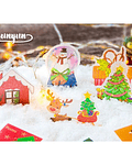 Stickers Merry Christmas - 40 pzas 