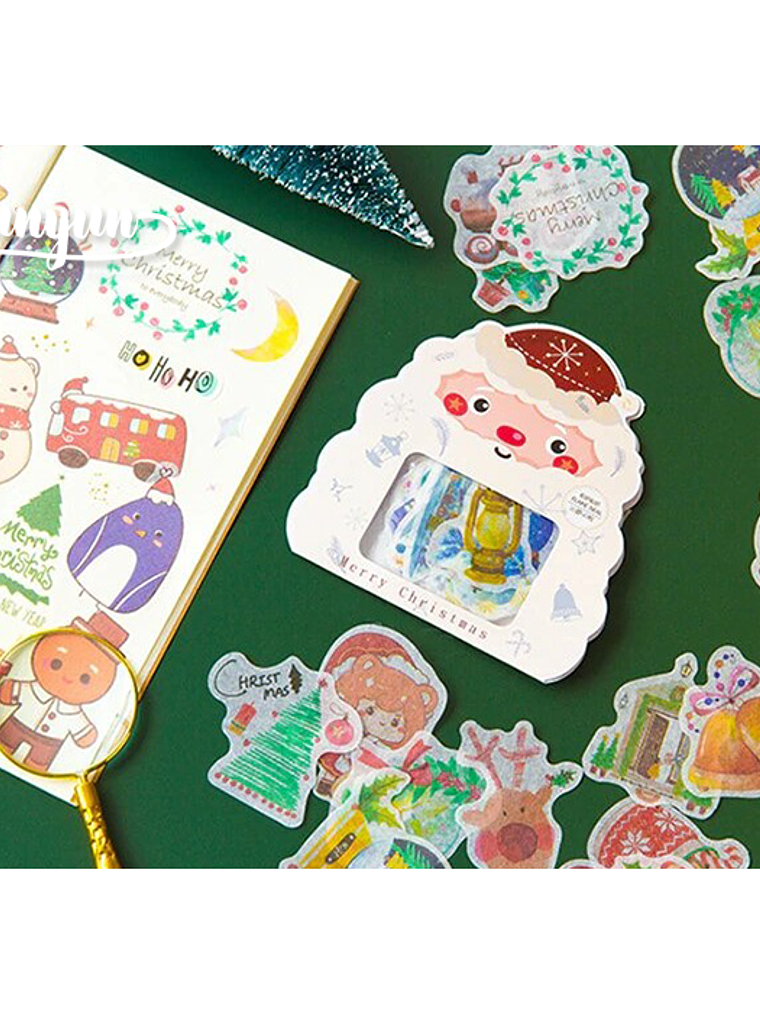 Stickers Merry Christmas - 40 pzas  4