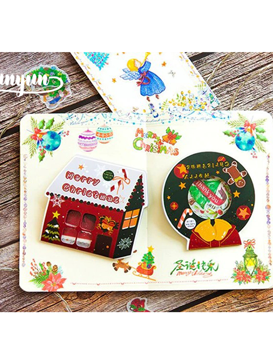 Stickers Merry Christmas - 40 pzas  5