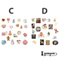 Stickers Golden Christmas - 40 pzas - Miniatura 9