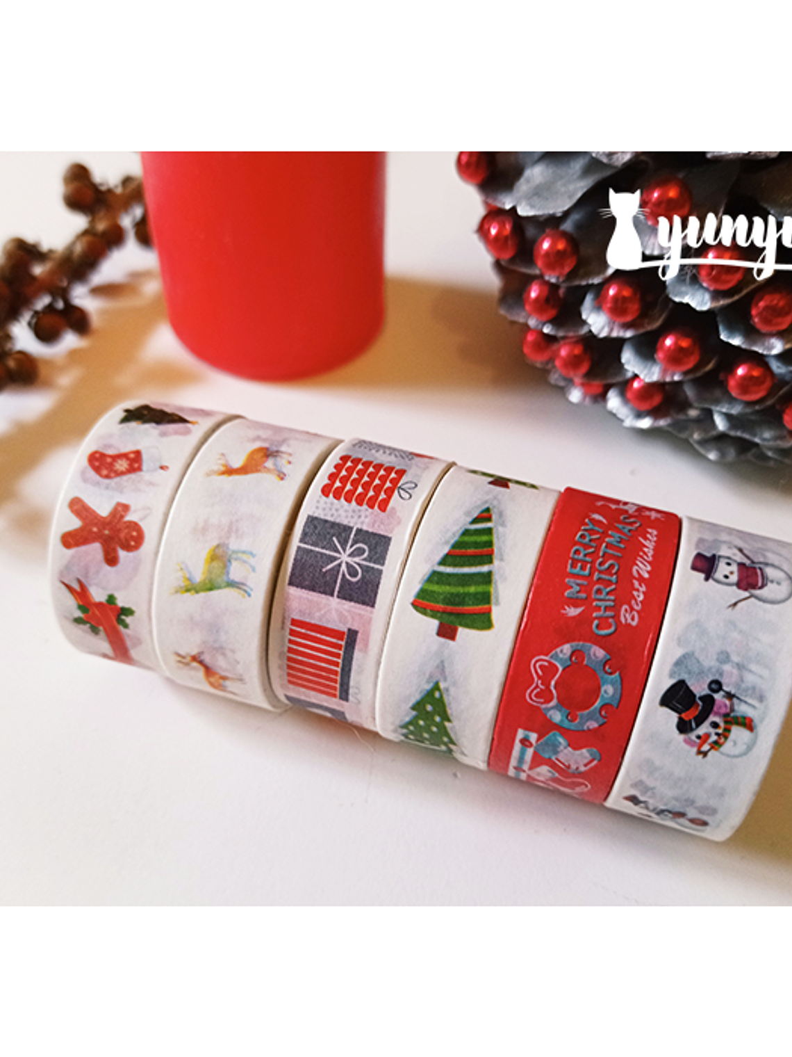 Washi Tapes Navideños II 1