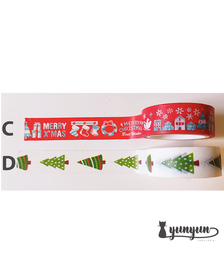 Washi Tapes Navideños II