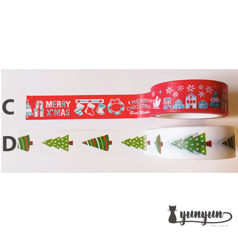 Washi Tapes Navideños II 5