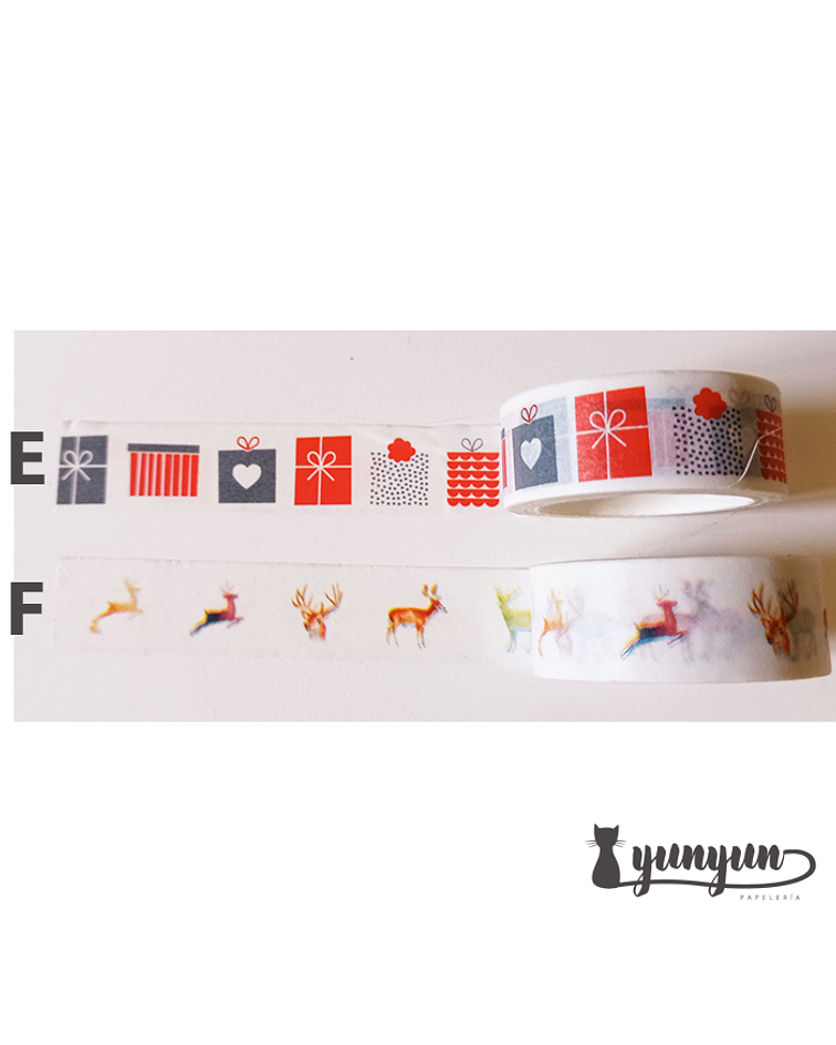 Washi Tapes Navideños II