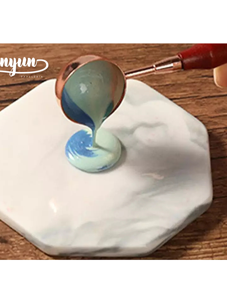 Base Marmol Rosado - Sellos de Lacre 3